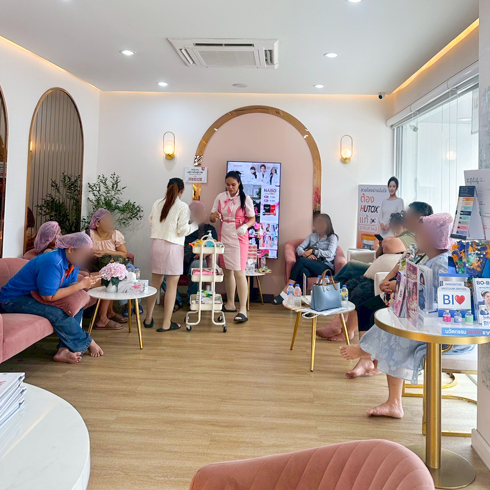 บรยากาศ Wandee Clinic สาขา พัทยา ชลบุรี