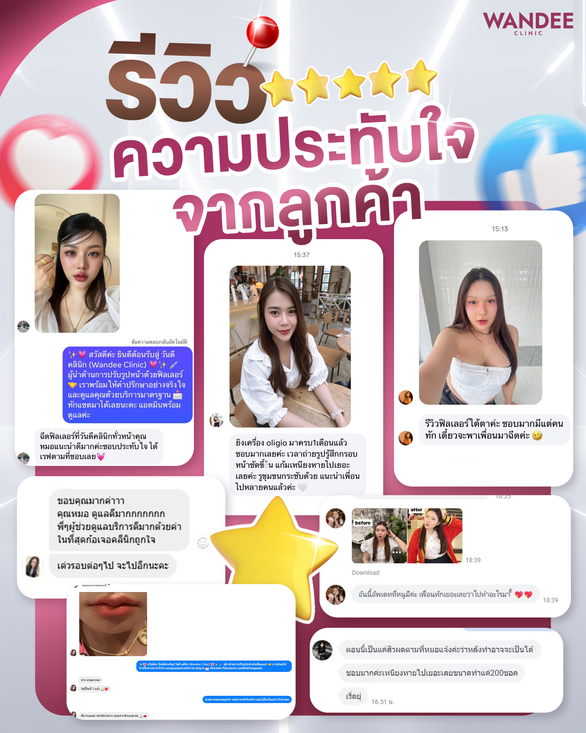 รีวิว ลูกค้า วันดีคลินิก