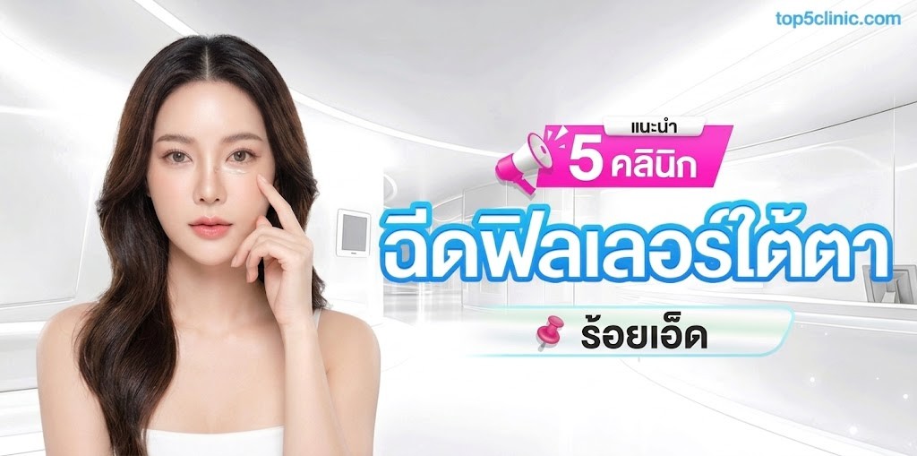 แนะนำ 5 คลินิก ฉีดฟิลเลอร์ใต้ตา ร้อยเอ็ด